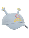 FabSeasons Cotton Cap for Boys & Girls with Antler, Fits for 1-4 years kids, Velcro adjustment at back
