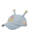 FabSeasons Cotton Cap for Boys & Girls with Antler, Fits for 1-4 years kids, Velcro adjustment at back
