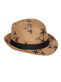 FabSeasons Printed Beach Fedora Hat / cap for Men & Women