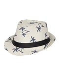 FabSeasons Printed Beach Fedora Hat / cap for Men & Women