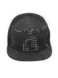 FabSeasons Studs Bling Flat Hip Hop Cap Unisex