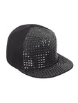 FabSeasons Studs Bling Flat Hip Hop Cap Unisex