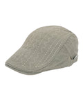 FabSeasons Unisex Washed / Faded Cotton Flat Golf Caps / Hats for men & Women