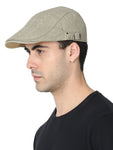 FabSeasons Unisex Washed / Faded Cotton Flat Golf Caps / Hats for men & Women