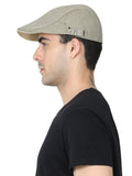 FabSeasons Unisex Washed / Faded Cotton Flat Golf Caps / Hats for men & Women