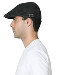 FabSeasons Unisex Washed / Faded Cotton Flat Golf Caps / Hats for men & Women