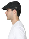 FabSeasons Unisex Washed / Faded Cotton Flat Golf Caps / Hats for men & Women