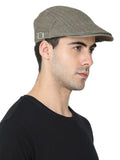 FabSeasons Unisex Washed / Faded Cotton Flat Golf Caps / Hats for men & Women