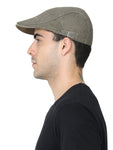 FabSeasons Unisex Washed / Faded Cotton Flat Golf Caps / Hats for men & Women