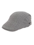 FabSeasons Unisex Washed / Faded Cotton Flat Golf Caps / Hats for men & Women