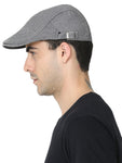 FabSeasons Unisex Washed / Faded Cotton Flat Golf Caps / Hats for men & Women