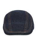 FabSeasons Unisex Washed / Faded Denim / Jeans Cotton Flat Golf Caps / Hats for men & Women