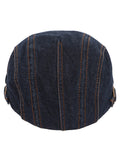 FabSeasons Unisex Washed / Faded Denim / Jeans Cotton Flat Golf Caps / Hats for men & Women