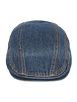 FabSeasons Unisex Washed / Faded Denim / Jeans Cotton Flat Golf Caps / Hats for men & Women