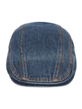 FabSeasons Unisex Washed / Faded Denim / Jeans Cotton Flat Golf Caps / Hats for men & Women