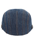 FabSeasons Unisex Washed / Faded Denim / Jeans Cotton Flat Golf Caps / Hats for men & Women