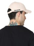 FabSeasons Black Solid Cotton Unisex Baseball Summer Cap & Hat with Adjustable Buckle