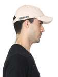 FabSeasons Black Solid Cotton Unisex Baseball Summer Cap & Hat with Adjustable Buckle