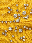 FabSeasons Studded Acrylic Woolen Skull Stretch headband / ear warmer / cap / Hair Accessory for women & Girls for winters