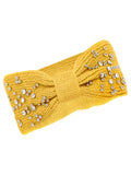 FabSeasons Studded Acrylic Woolen Skull Stretch headband / ear warmer / cap / Hair Accessory for women & Girls for winters