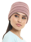 FabSeasons Acrylic Woolen Skull Stretch headband / ear warmer / cap / Hair Accessory for women & Girls for winters