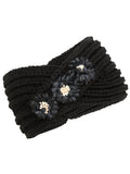 FabSeasons Acrylic Woolen Skull Stretch headband / ear warmer / cap / Hair Accessory for women & Girls for winters