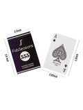 FabSeasons Plastic Coated Club Playing cards, Set of 4 Deck, Made In India for Kids and Adults (Multicolor)