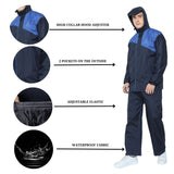 FabSeasons Premium Waterproof high quality Unisex Raincoat with Hood