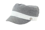 FabSeasons Dark Grey Cotton Cap