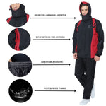 FabSeasons Premium Waterproof high quality Unisex Raincoat for Men & Women with Hood