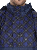 Fabseasons Blue High Quality Unisex Raincoat with Hood & Reflector for Night visibility freeshipping - FABSEASONS
