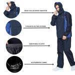 FabSeasons Premium Waterproof high quality Unisex Raincoat with Hood