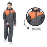 FabSeasons Premium Waterproof high quality Unisex Raincoat with Hood & Reflector at back