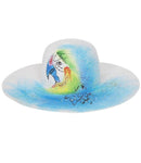 FabSeasons Bird Printed Long Brim Beach Sun Hat