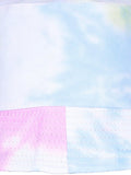 FabSeasons Multi Color Tie-Dye Reversible Bucket Hats: Blue-Pink-White