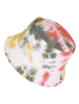 FabSeasons Multi Color Tie-Dye Reversible Bucket Hats: Orange-Green-Yellow freeshipping - FABSEASONS