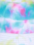 FabSeasons Multi Color Tie-Dye Reversible Bucket Hats- BluePink