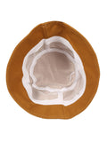 FabSeasons RESCUE Solid Brown Cotton Bucket Hats/Fisherman Caps for Men & Women