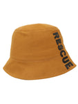 FabSeasons RESCUE Solid Brown Cotton Bucket Hats/Fisherman Caps for Men & Women