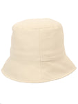 FabSeasons RESCUE Solid Cream Cotton Bucket Hats/Fisherman Caps for Men & Women