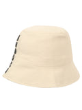 FabSeasons RESCUE Solid Cream Cotton Bucket Hats/Fisherman Caps for Men & Women