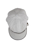 Fabseasons White Cotton Beanies Cap for Women freeshipping - FABSEASONS