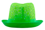 FabSeasons Neon Fedora Hat