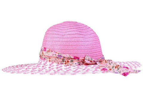 FabSeasons Pink Beach Hat For Women