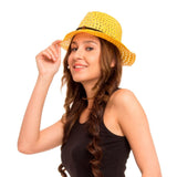 FabSeasons Yellow Beach Hat