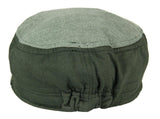 Fabseasons Plain Dark Grey Black Cotton Cap for Ladies