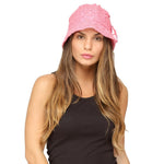 Fabseasons Pink Ribbon Cloche for Women