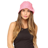 Fabseasons Pink Ribbon Cloche for Women