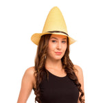 FabSeasons Yellow Solid Fancy Hat