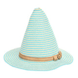 FabSeasons Blue Striped Fancy Cone Hat